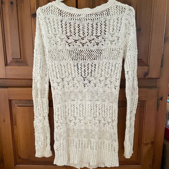 Aeropostale Crochet Cardigan - Picture 3 of 3